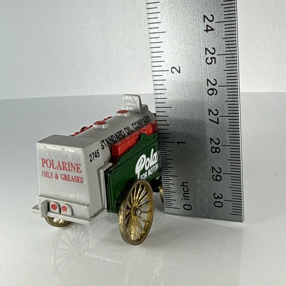 LLEDO POLARINE Die Cast Horse Drawn Truck Christmas Village Figurine Collectible